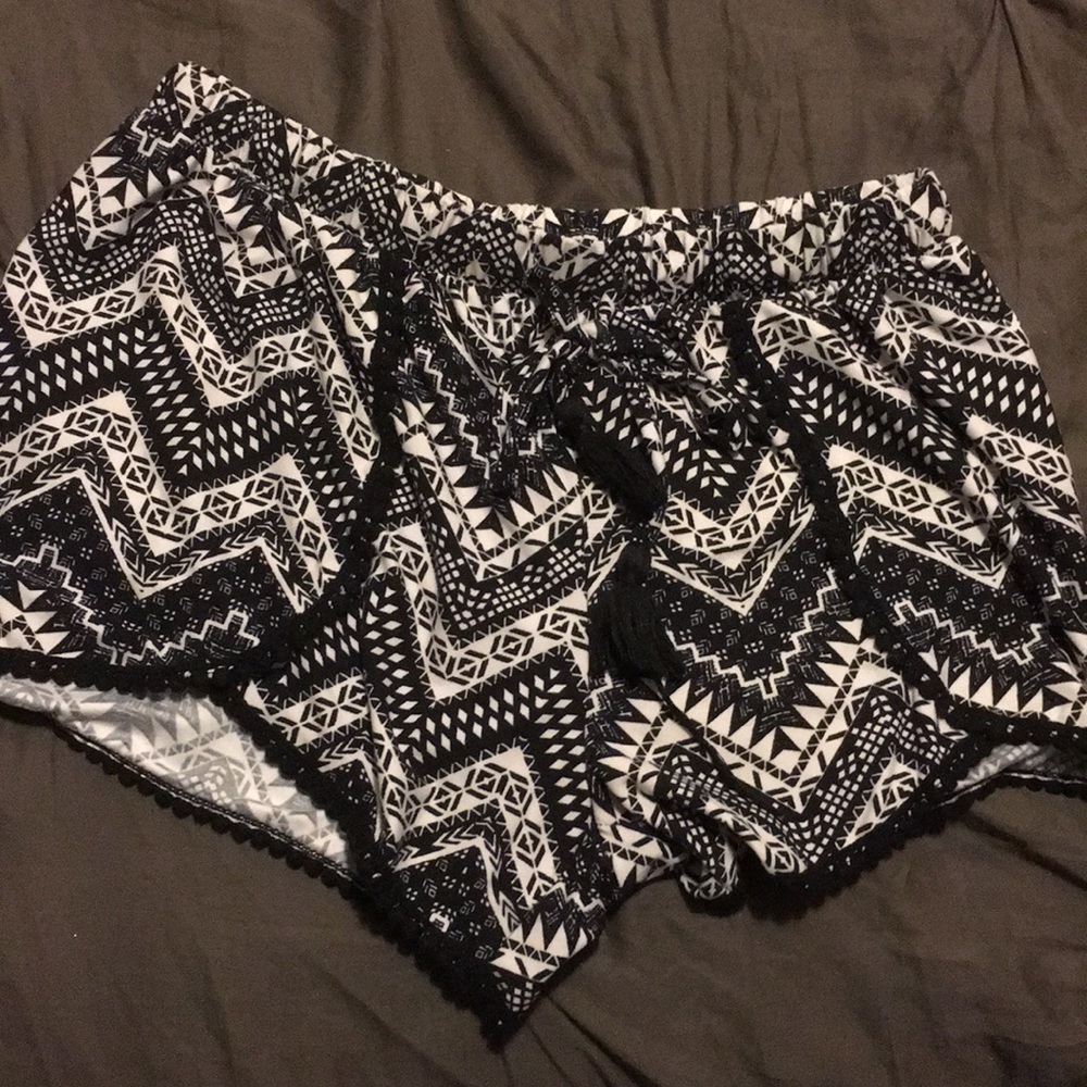 Black where soft shorts
